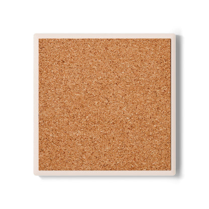CERAMIC DRINK COASTER – تو ماهی و من ماهی این برکه کاشی