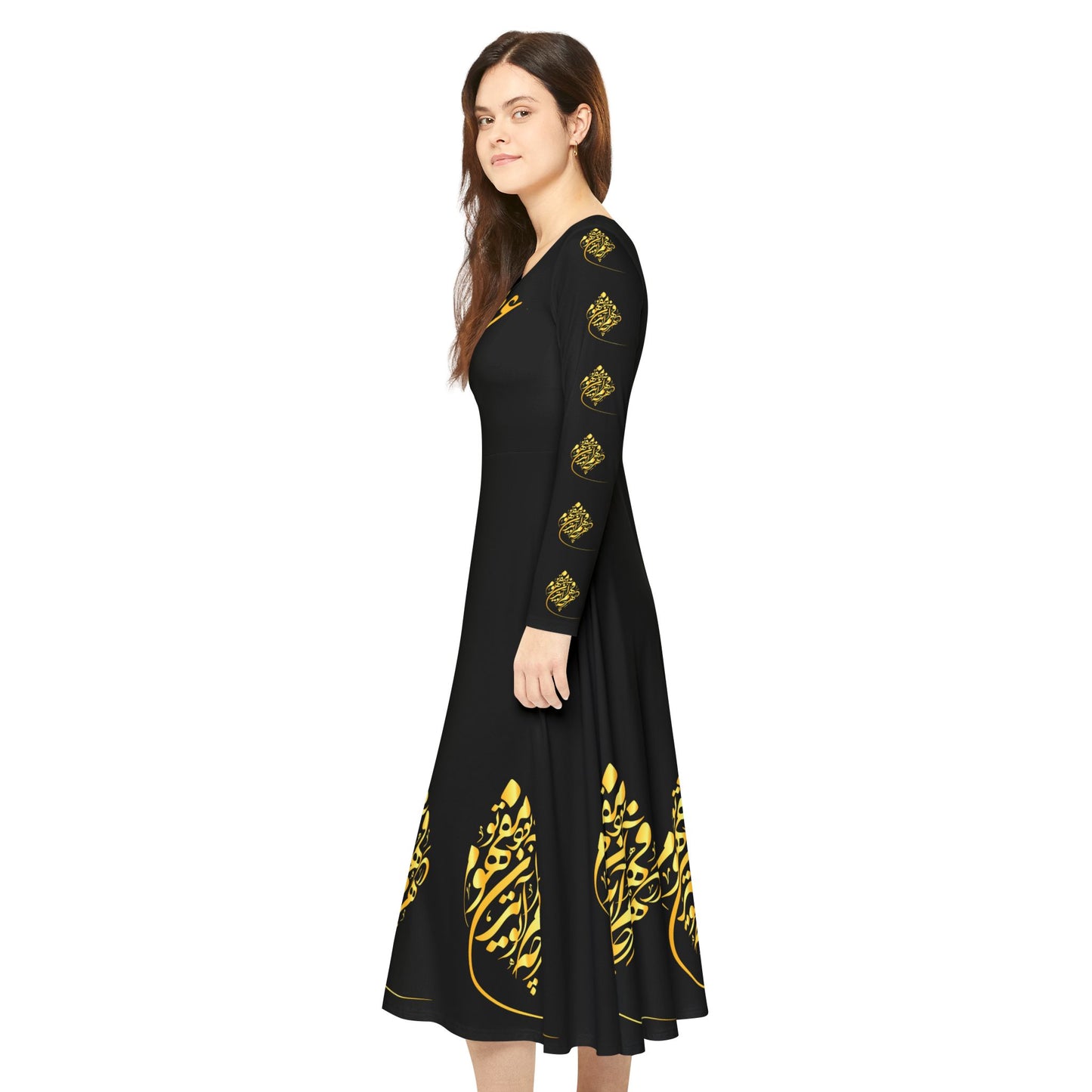 Persian calligraphy Dance Dress عطار نیشابوری