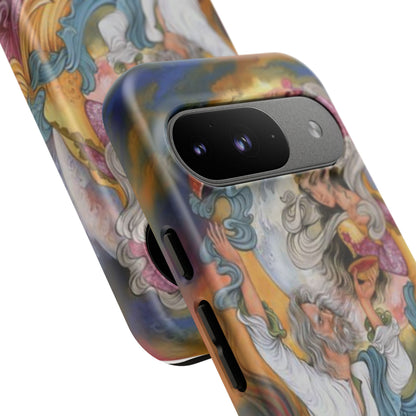 HOMAYE OWJ-E SA’ADAT – MYTHICAL PERSIAN MINIATURE ART PHONE CASE
