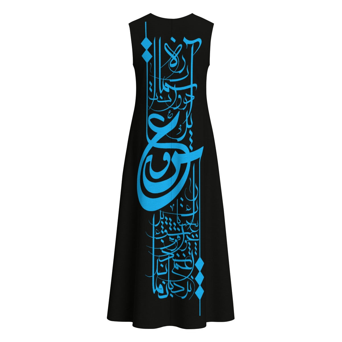 PERSIAN POETRY LOVE COTTON DRESS
