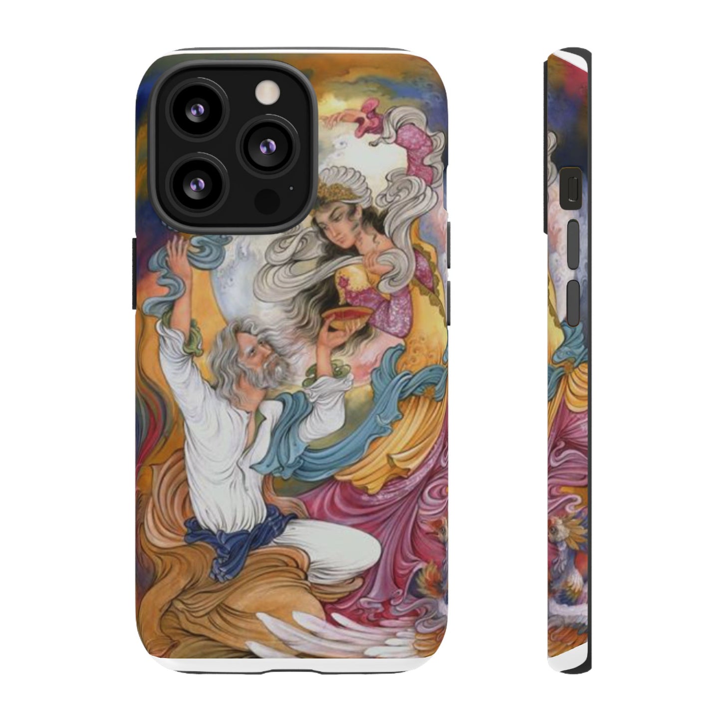 HOMAYE OWJ-E SA’ADAT – MYTHICAL PERSIAN MINIATURE ART PHONE CASE