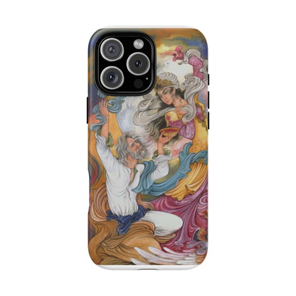 HOMAYE OWJ-E SA’ADAT – MYTHICAL PERSIAN MINIATURE ART PHONE CASE