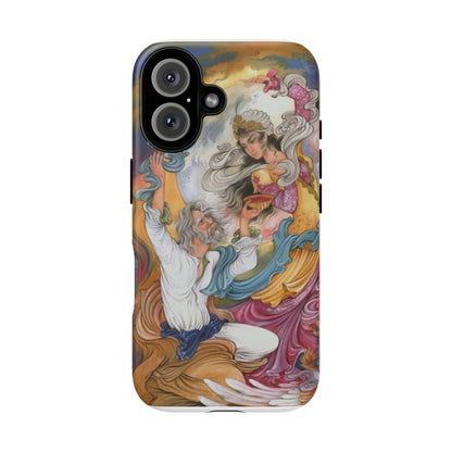HOMAYE OWJ-E SA’ADAT – MYTHICAL PERSIAN MINIATURE ART PHONE CASE