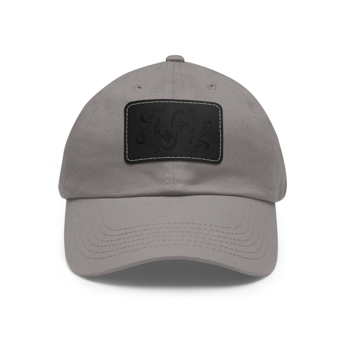 Persion Calligraphy Dad Hat with Leather Patch هیچ