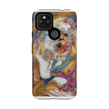 HOMAYE OWJ-E SA’ADAT – MYTHICAL PERSIAN MINIATURE ART PHONE CASE