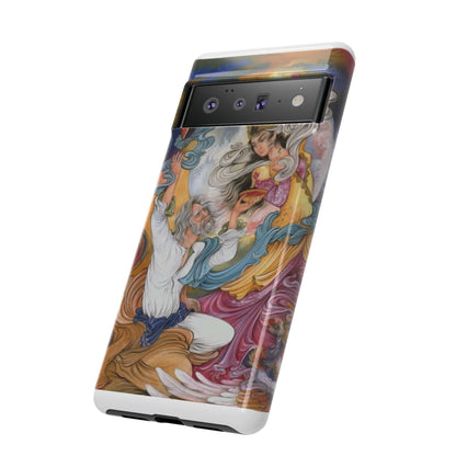 HOMAYE OWJ-E SA’ADAT – MYTHICAL PERSIAN MINIATURE ART PHONE CASE