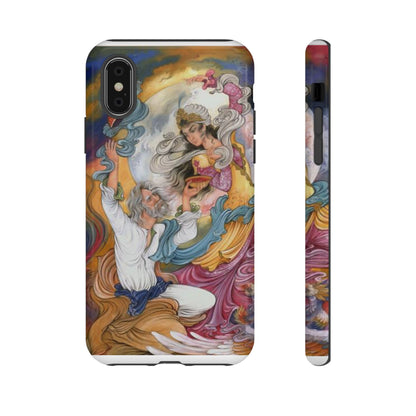HOMAYE OWJ-E SA’ADAT – MYTHICAL PERSIAN MINIATURE ART PHONE CASE