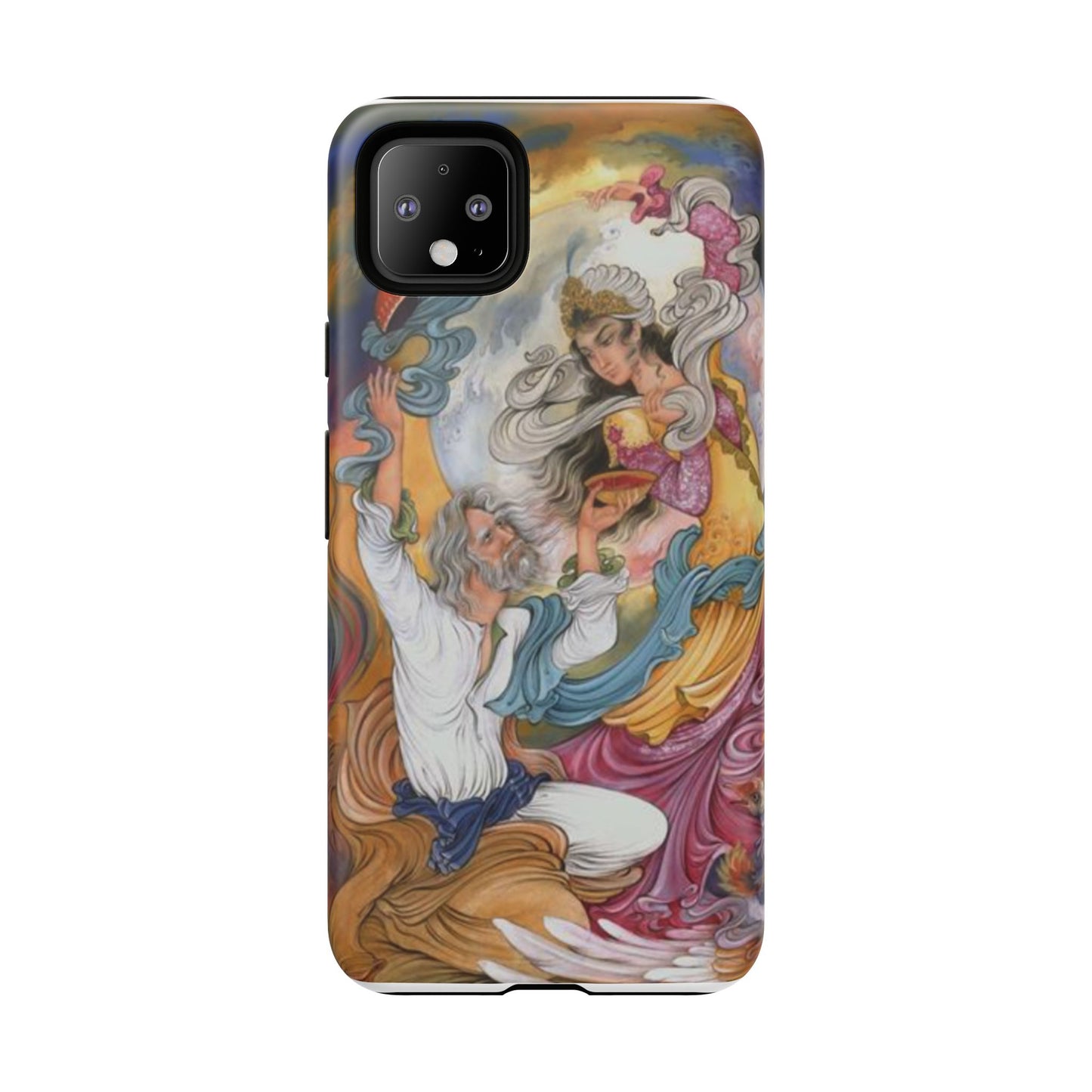 HOMAYE OWJ-E SA’ADAT – MYTHICAL PERSIAN MINIATURE ART PHONE CASE