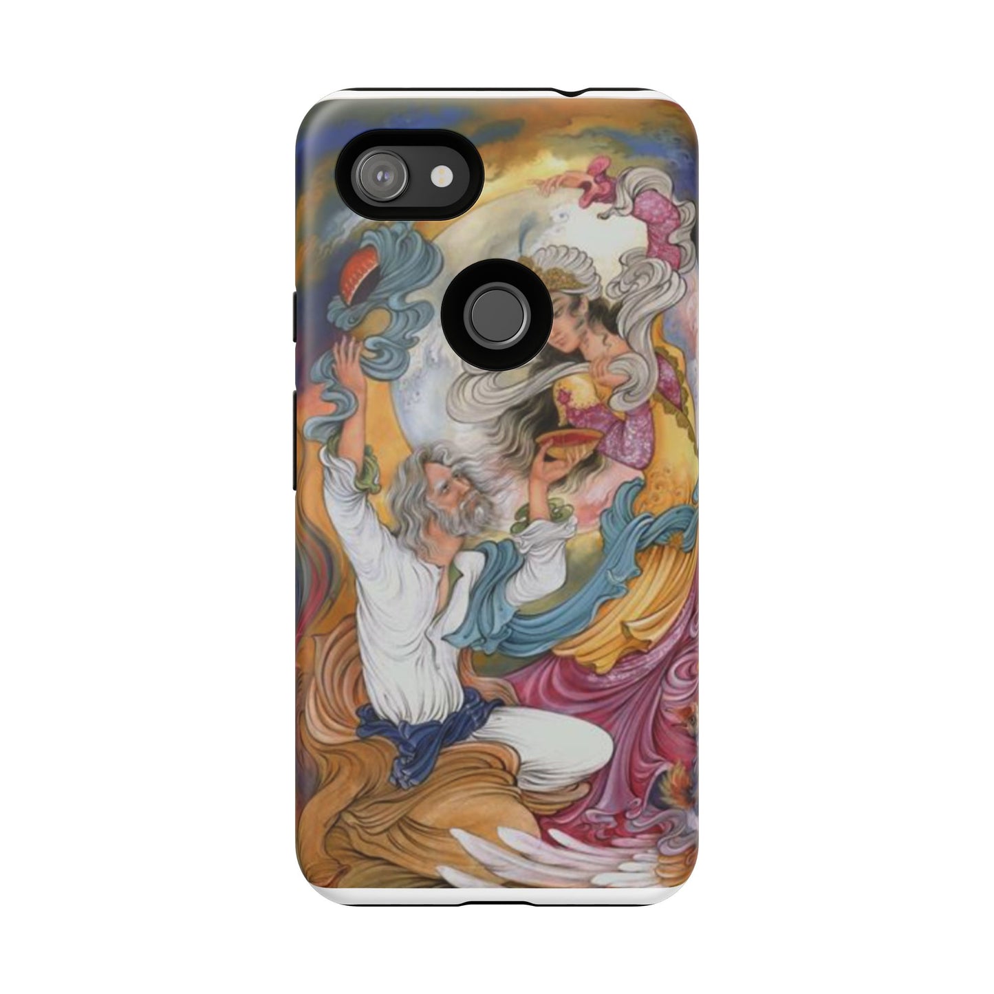 HOMAYE OWJ-E SA’ADAT – MYTHICAL PERSIAN MINIATURE ART PHONE CASE