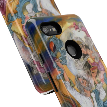 HOMAYE OWJ-E SA’ADAT – MYTHICAL PERSIAN MINIATURE ART PHONE CASE