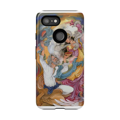 HOMAYE OWJ-E SA’ADAT – MYTHICAL PERSIAN MINIATURE ART PHONE CASE