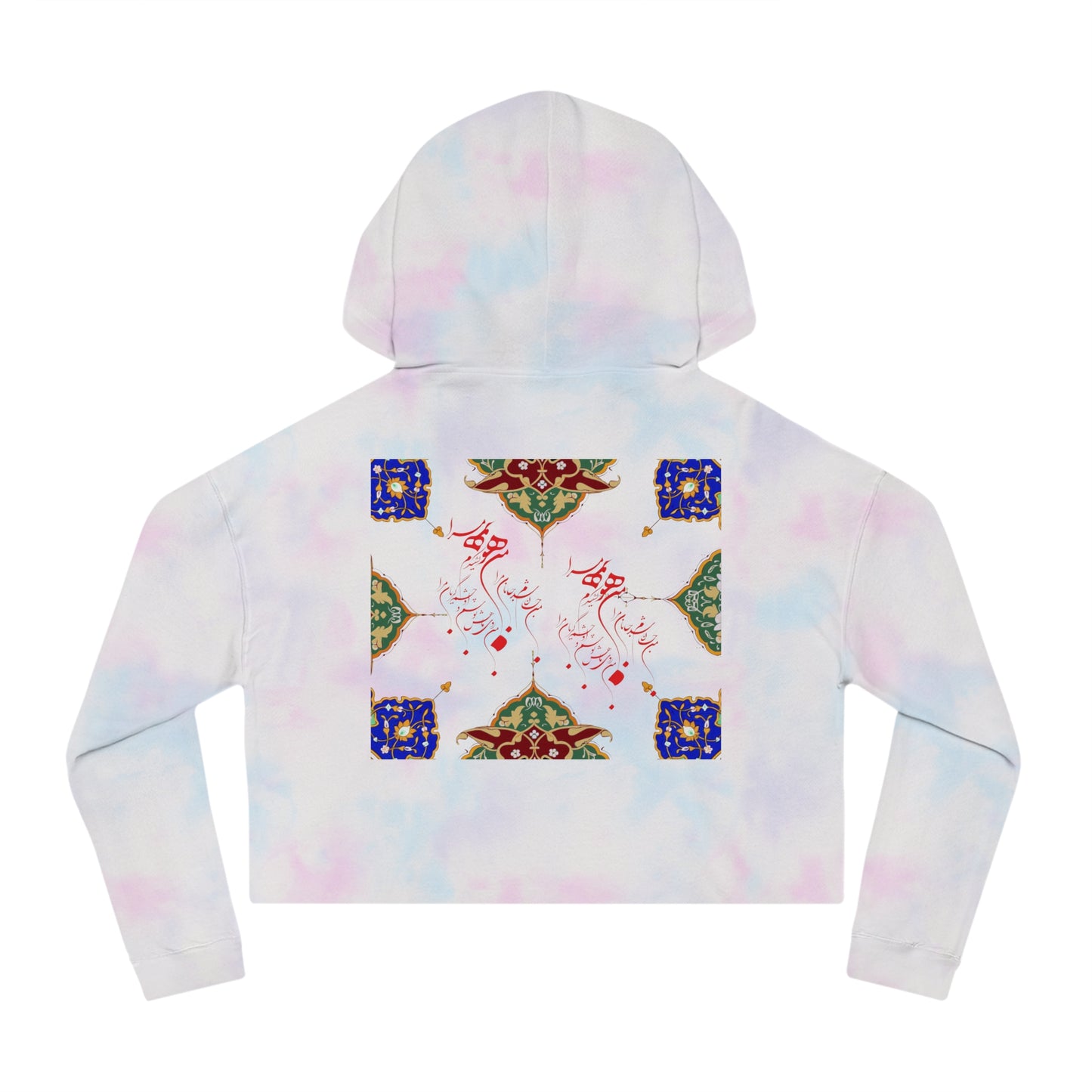 LATTER N & Tazhib Cropped Hoodie