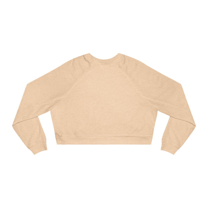 Pull court en molleton orné de perles