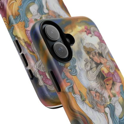 HOMAYE OWJ-E SA’ADAT – MYTHICAL PERSIAN MINIATURE ART PHONE CASE