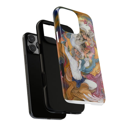HOMAYE OWJ-E SA’ADAT – MYTHICAL PERSIAN MINIATURE ART PHONE CASE