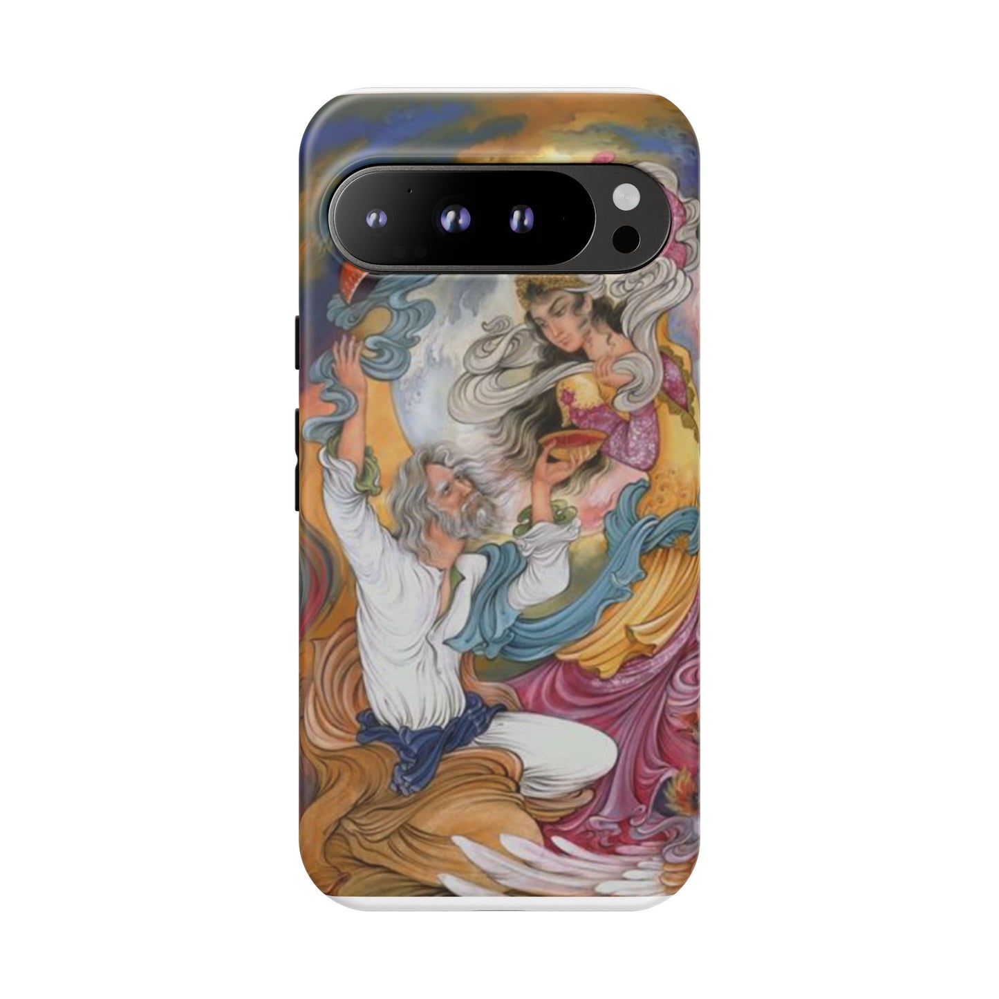 HOMAYE OWJ-E SA’ADAT – MYTHICAL PERSIAN MINIATURE ART PHONE CASE