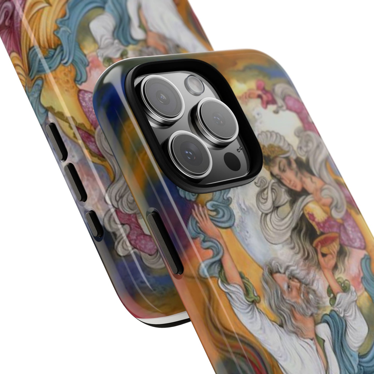 HOMAYE OWJ-E SA’ADAT – MYTHICAL PERSIAN MINIATURE ART PHONE CASE