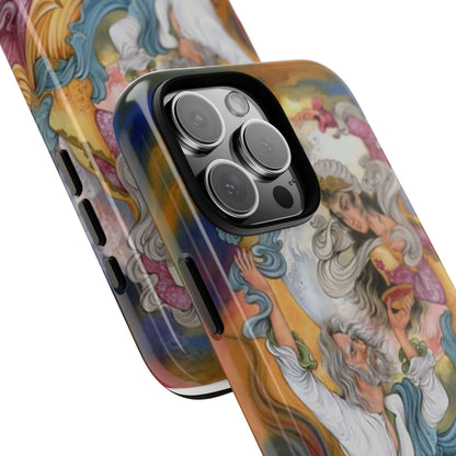 HOMAYE OWJ-E SA’ADAT – MYTHICAL PERSIAN MINIATURE ART PHONE CASE