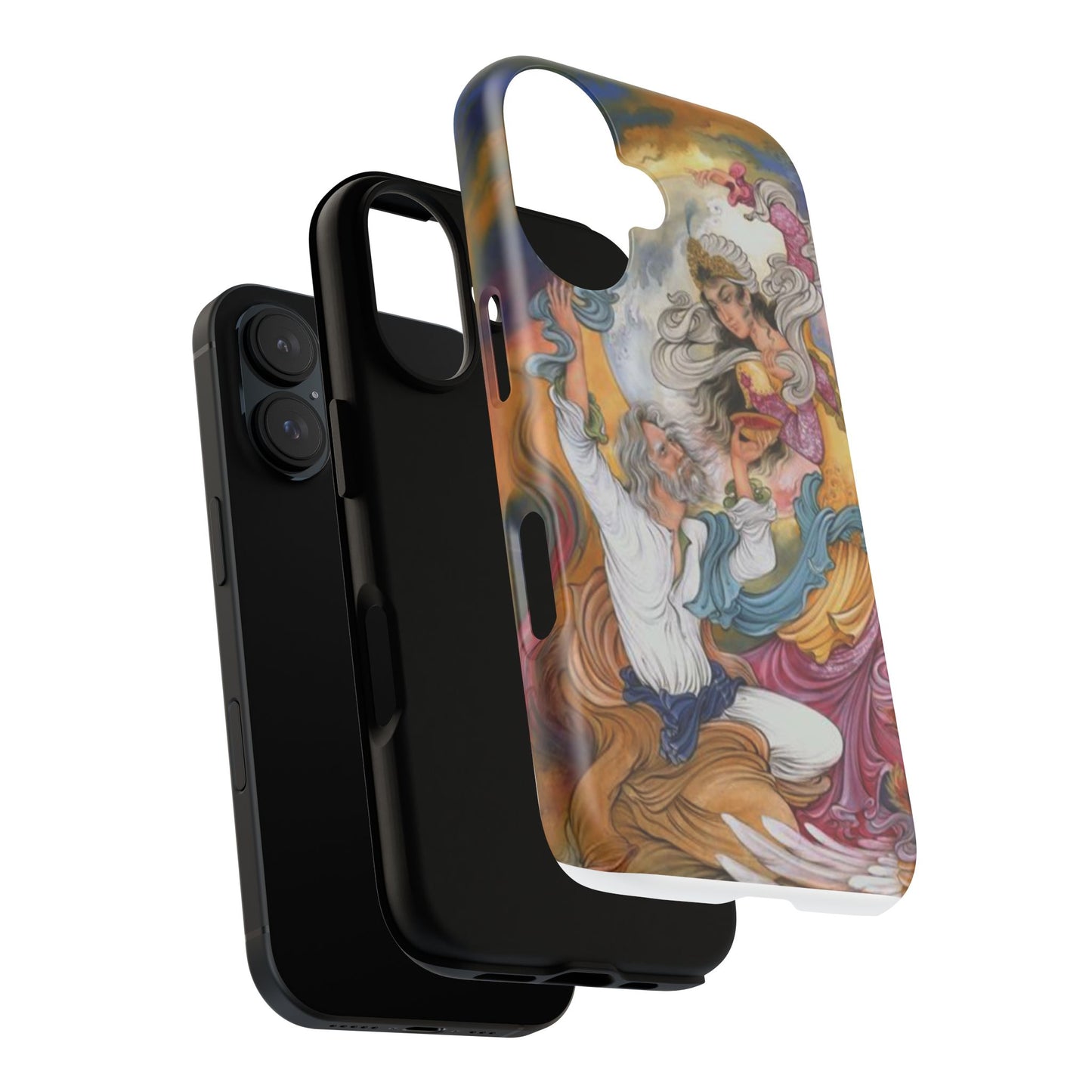 HOMAYE OWJ-E SA’ADAT – MYTHICAL PERSIAN MINIATURE ART PHONE CASE