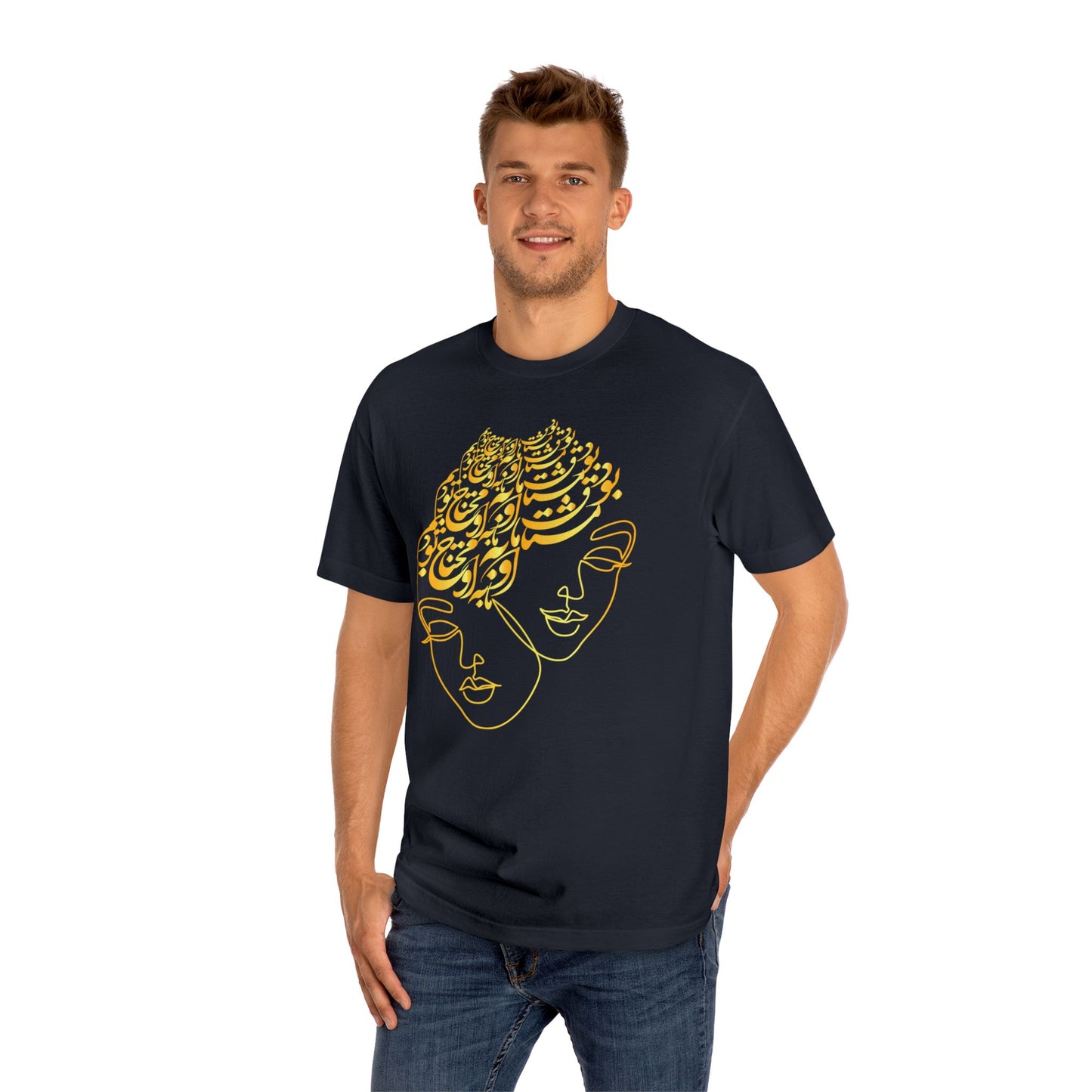 PERSIAN CALLIGRAPHY WOMEN'S CLASSIC T-SHIRT