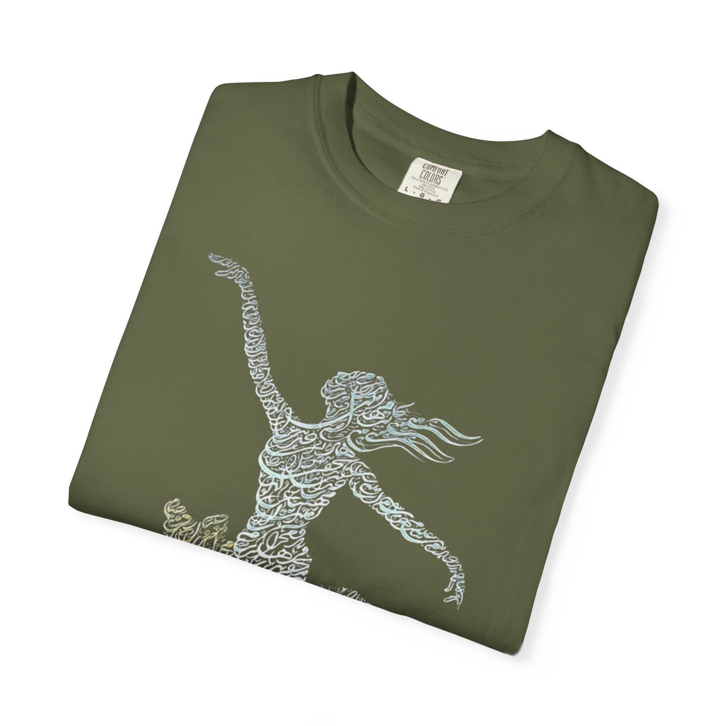 T-SHIRT CALLIGRAPHIE FEMME CARTE IRAN PERSE