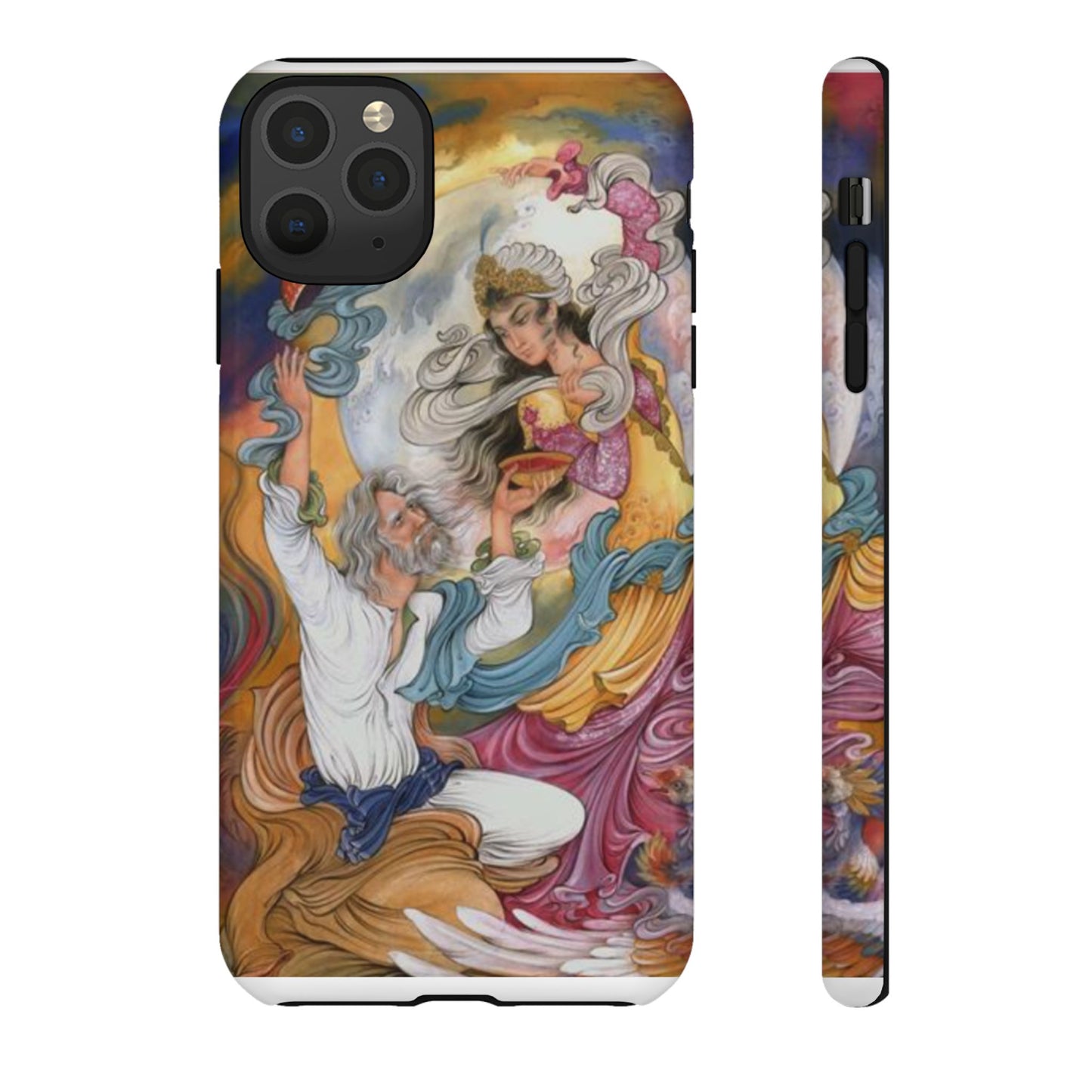 HOMAYE OWJ-E SA’ADAT – MYTHICAL PERSIAN MINIATURE ART PHONE CASE