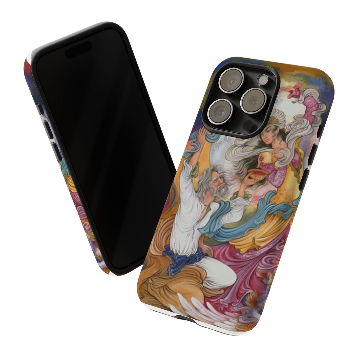 HOMAYE OWJ-E SA’ADAT – MYTHICAL PERSIAN MINIATURE ART PHONE CASE