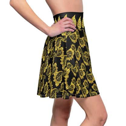 PERSIAN POETRY SKATER SKIRT – SOFT, STRETCHY & CUSTOMIZABLE او هر روز در چشم ما خوشتر میشود