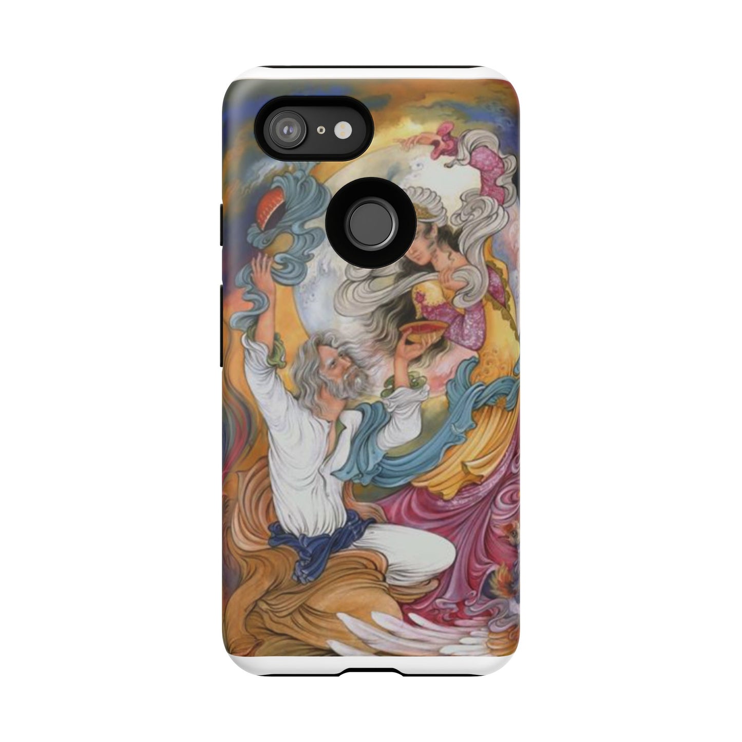 HOMAYE OWJ-E SA’ADAT – MYTHICAL PERSIAN MINIATURE ART PHONE CASE