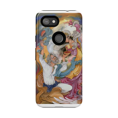 HOMAYE OWJ-E SA’ADAT – MYTHICAL PERSIAN MINIATURE ART PHONE CASE