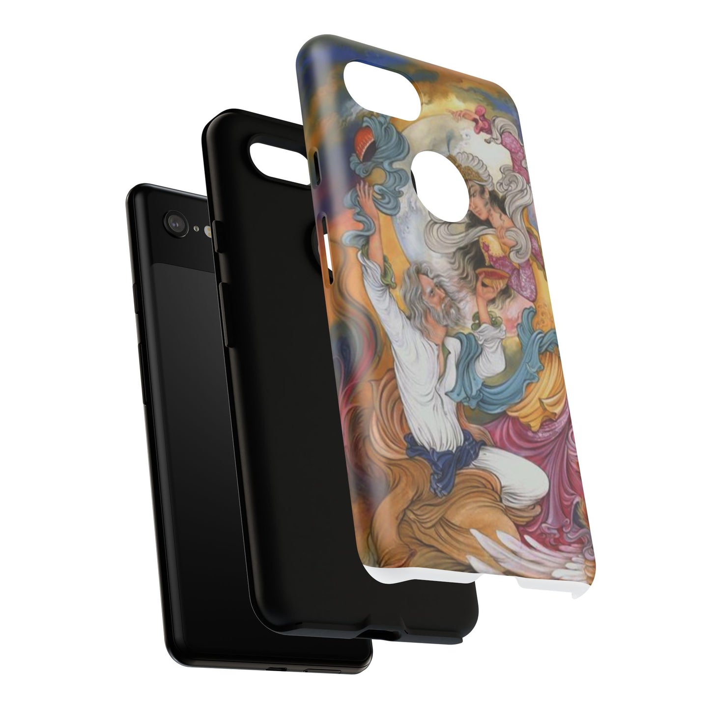 HOMAYE OWJ-E SA’ADAT – MYTHICAL PERSIAN MINIATURE ART PHONE CASE