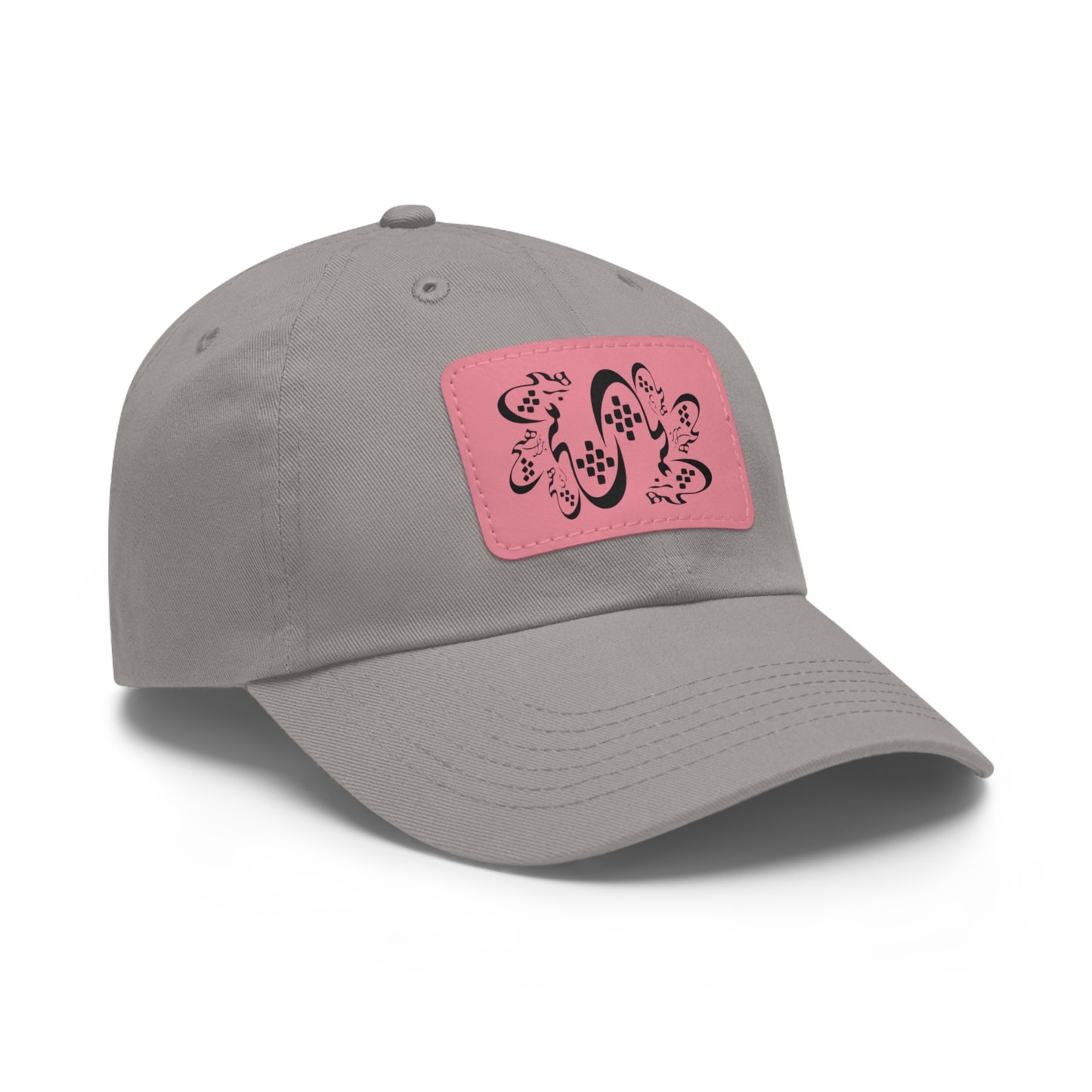 Persion Calligraphy Dad Hat with Leather Patch هیچ