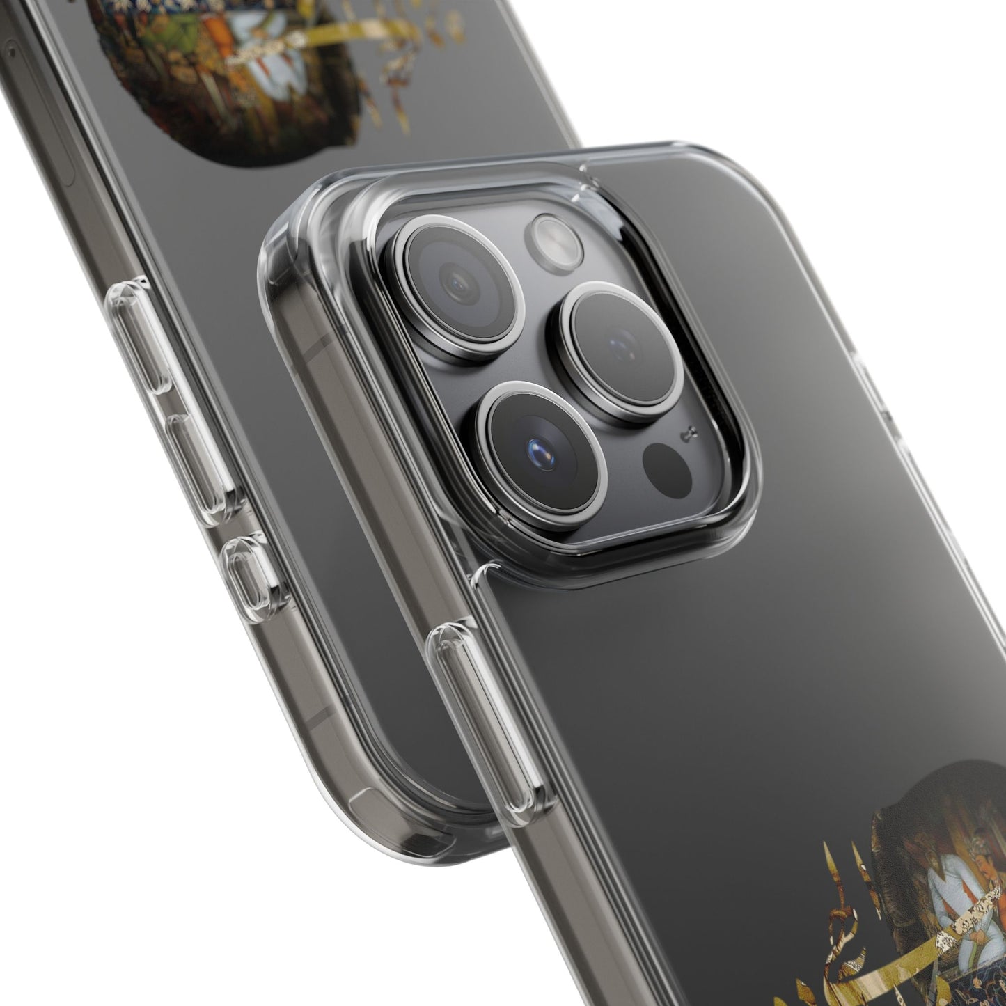 PERSIAN CLEAR PHONE CASE – CULTURAL FARSI DESIGN | "الهی مرا آن ده که آن به" |