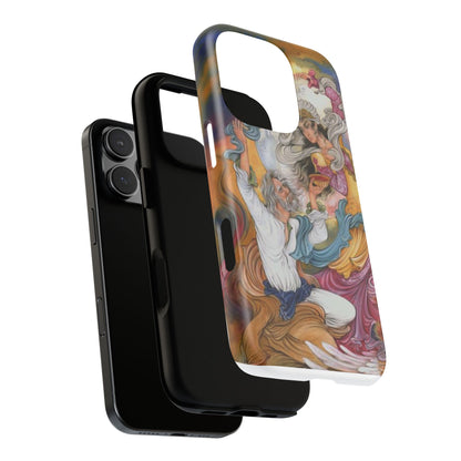 HOMAYE OWJ-E SA’ADAT – MYTHICAL PERSIAN MINIATURE ART PHONE CASE