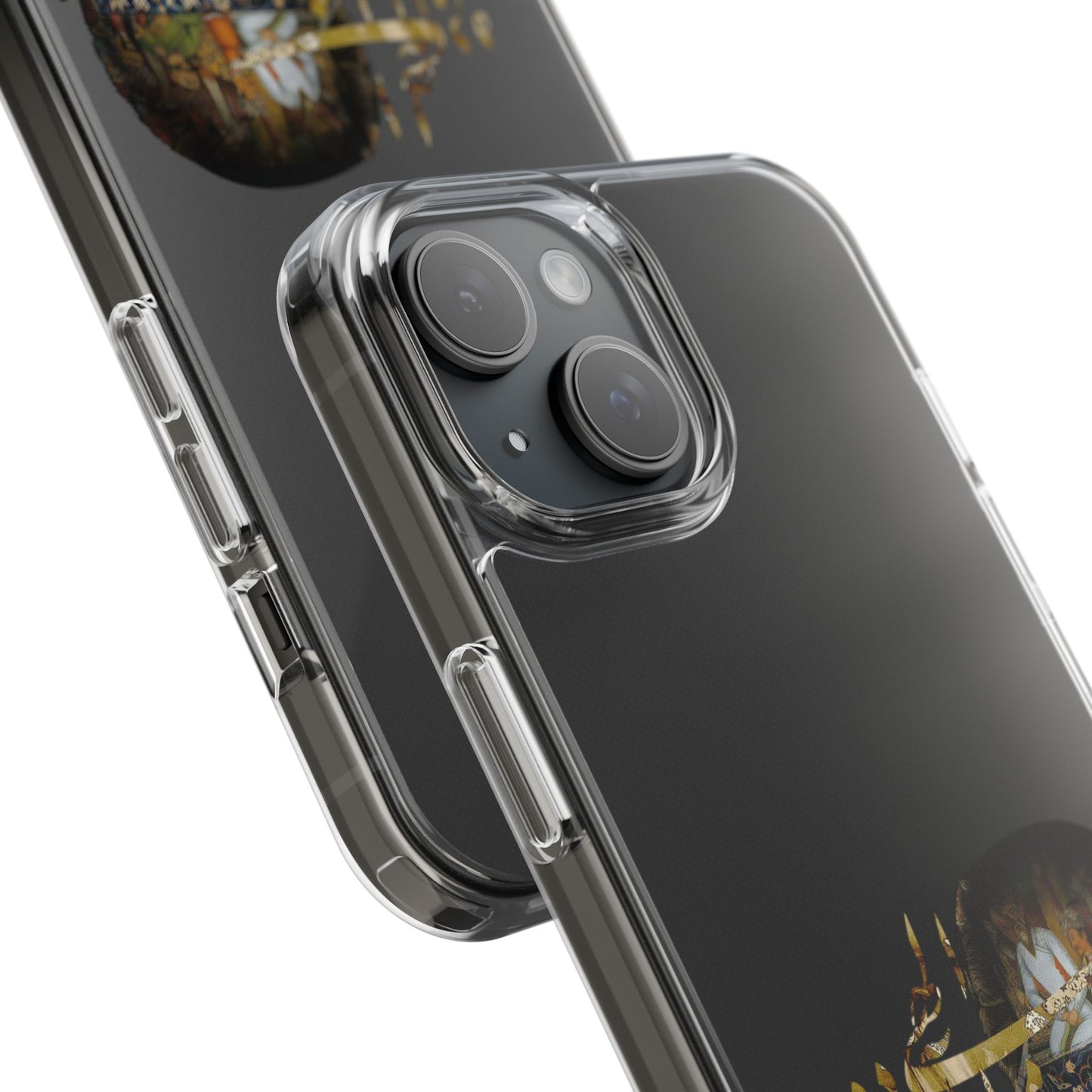 PERSIAN CLEAR PHONE CASE – CULTURAL FARSI DESIGN | "الهی مرا آن ده که آن به" |