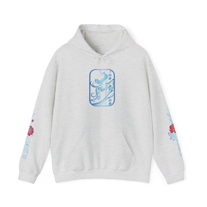 Unisex Persian Calligraphy Hoodie – Rumi Poetry Sweatshirt
