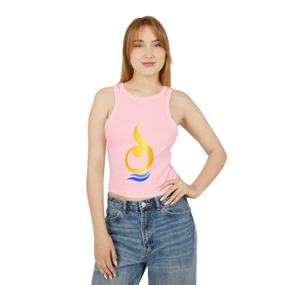 ALPHABET N RACER TANK ن