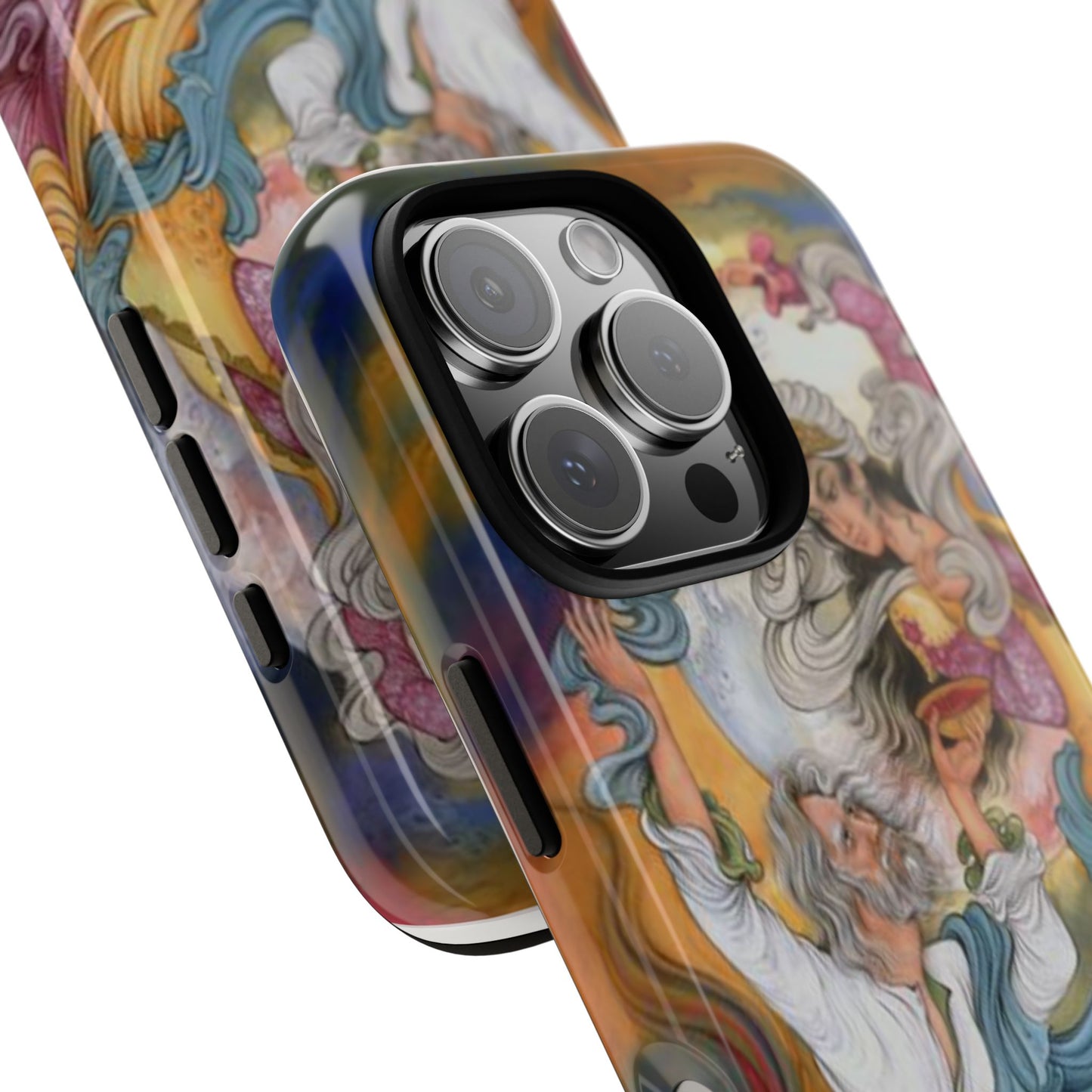 HOMAYE OWJ-E SA’ADAT – MYTHICAL PERSIAN MINIATURE ART PHONE CASE