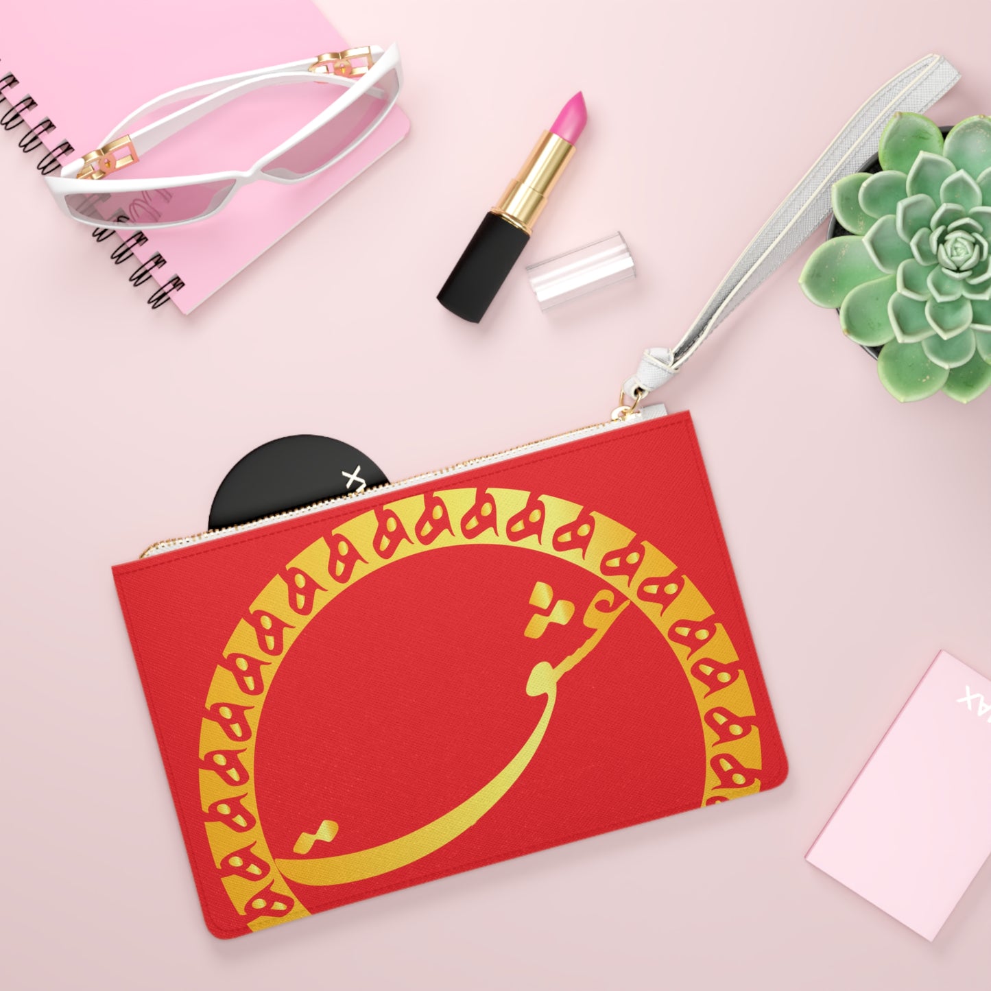 PERSIAN CALLIGRAPHY LOVE COSMETIC BAG عشق