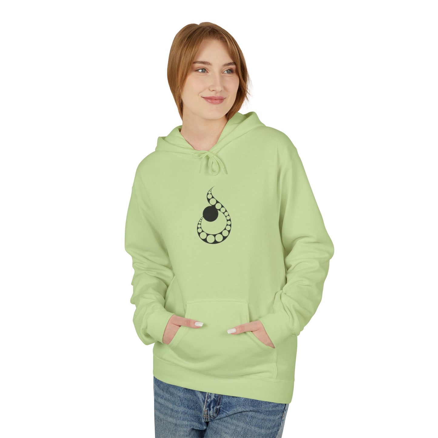 UNISEX ALPHABET "N" HOODIE