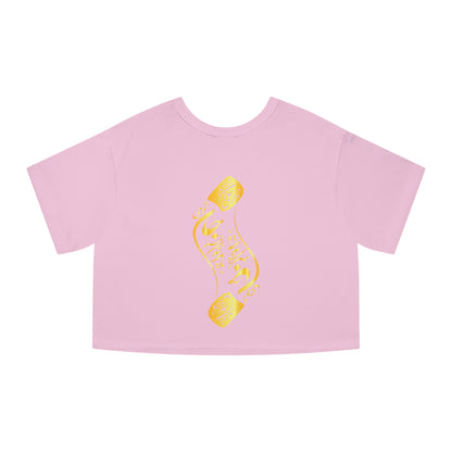 CHAMPION WOMEN'S HERITAGE CROPPED TEE | "به سراغ من اگر می‌آیی