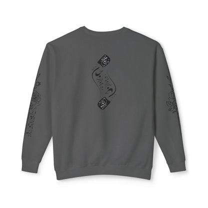 Unisex Persian Calligraphy Sweatshirt: «باید که جمله جان شوی تا لایق جانان شوی»