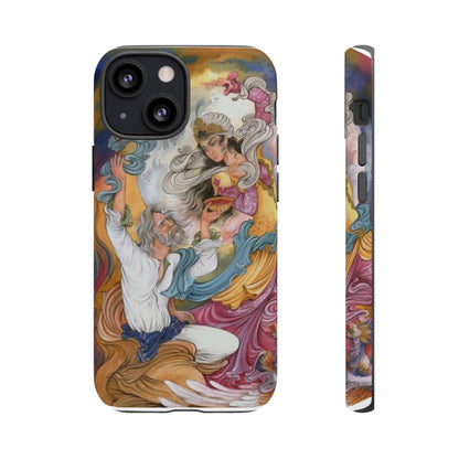 HOMAYE OWJ-E SA’ADAT – MYTHICAL PERSIAN MINIATURE ART PHONE CASE