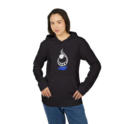 ADIDAS UNISEX FLEECE HOODIE | ن ALPHABET N EMBLEM