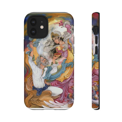 HOMAYE OWJ-E SA’ADAT – MYTHICAL PERSIAN MINIATURE ART PHONE CASE