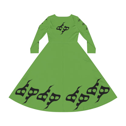 PERSIAN CALLIGRAPHY HOO DANCE DRESS