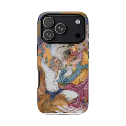 HOMAYE OWJ-E SA’ADAT – MYTHICAL PERSIAN MINIATURE ART PHONE CASE