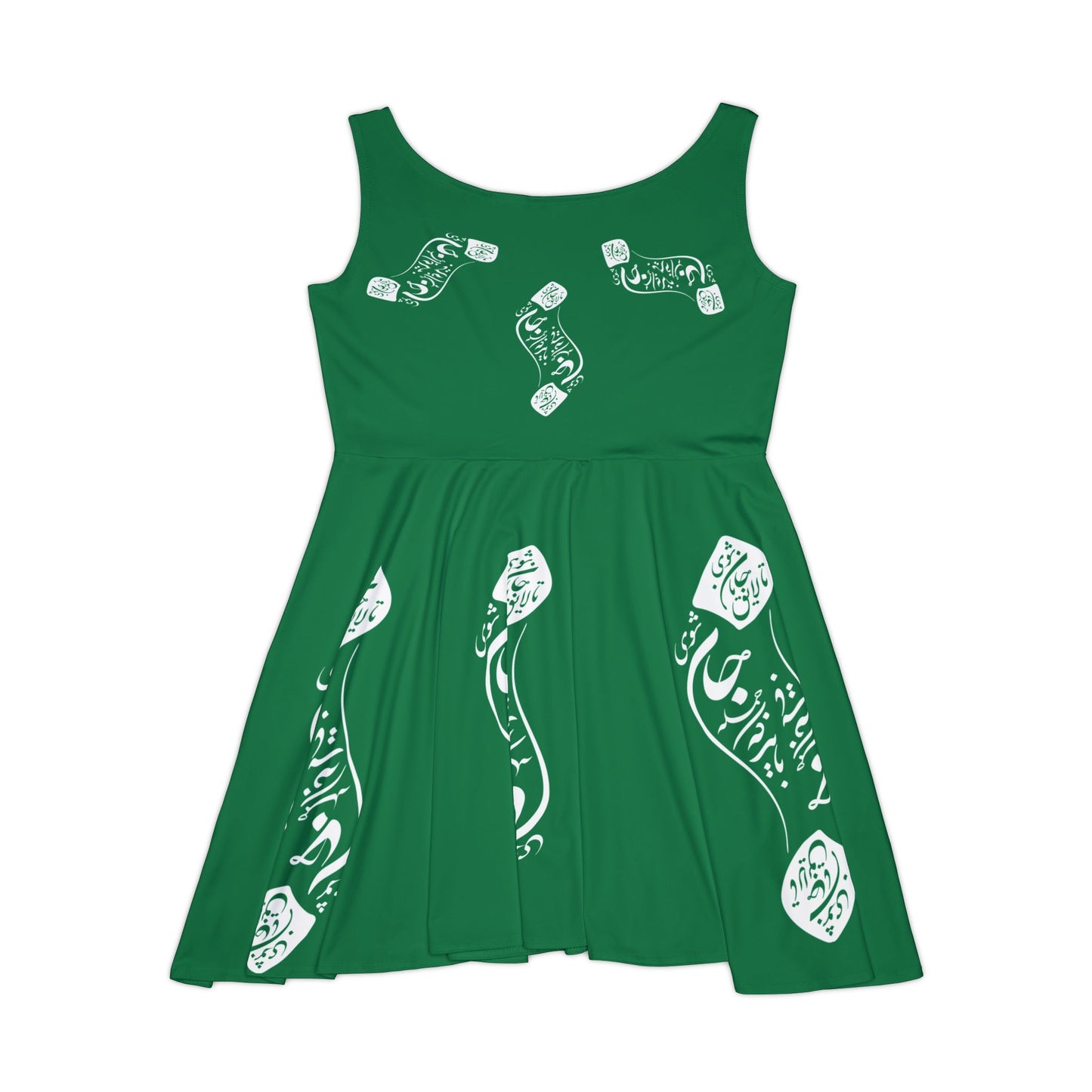 PERSIAN CALLIGRAPHY SKATER DRESS باید که جمله جان شوی تا لایق جانان شوی