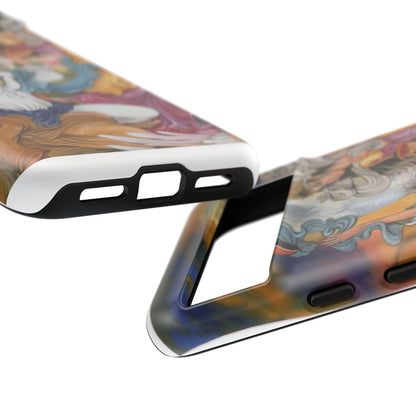 HOMAYE OWJ-E SA’ADAT – MYTHICAL PERSIAN MINIATURE ART PHONE CASE