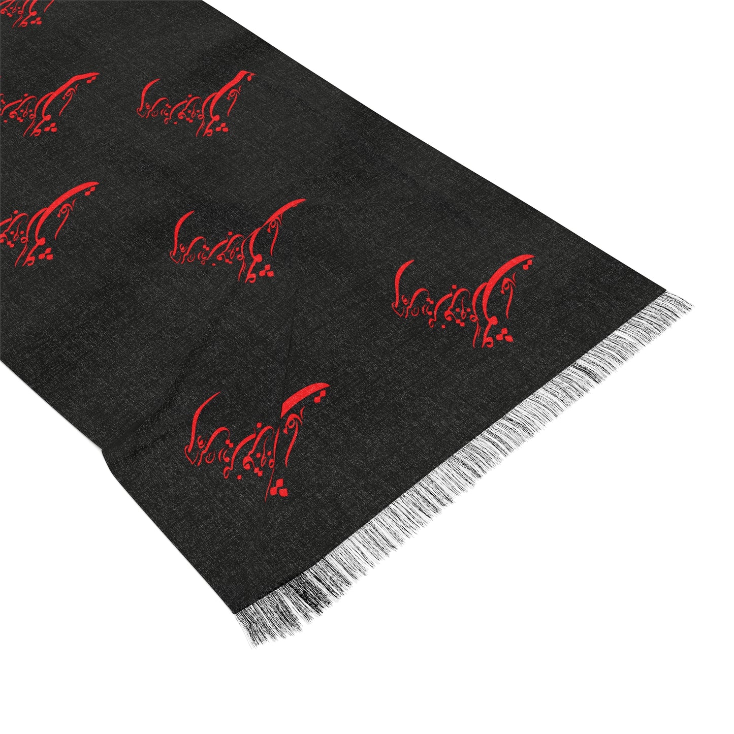 FOULARD LÉGER CALLIGRAPHIE PERSANE ای دوست در روضه قلب جز گل عشق مکار